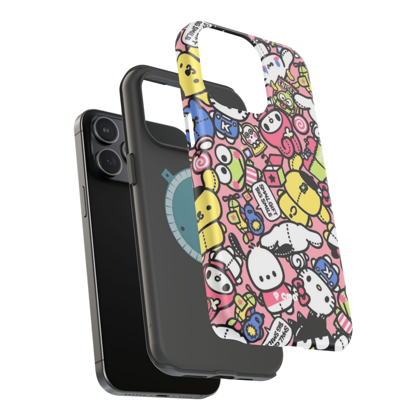 Cute Kawaii Character Magnetic Impact-Resistant Phone Case
