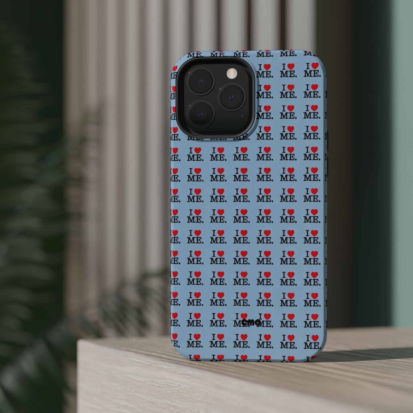 Magnetic Impact-Resistant Phone Case — "I love ME" Pattern