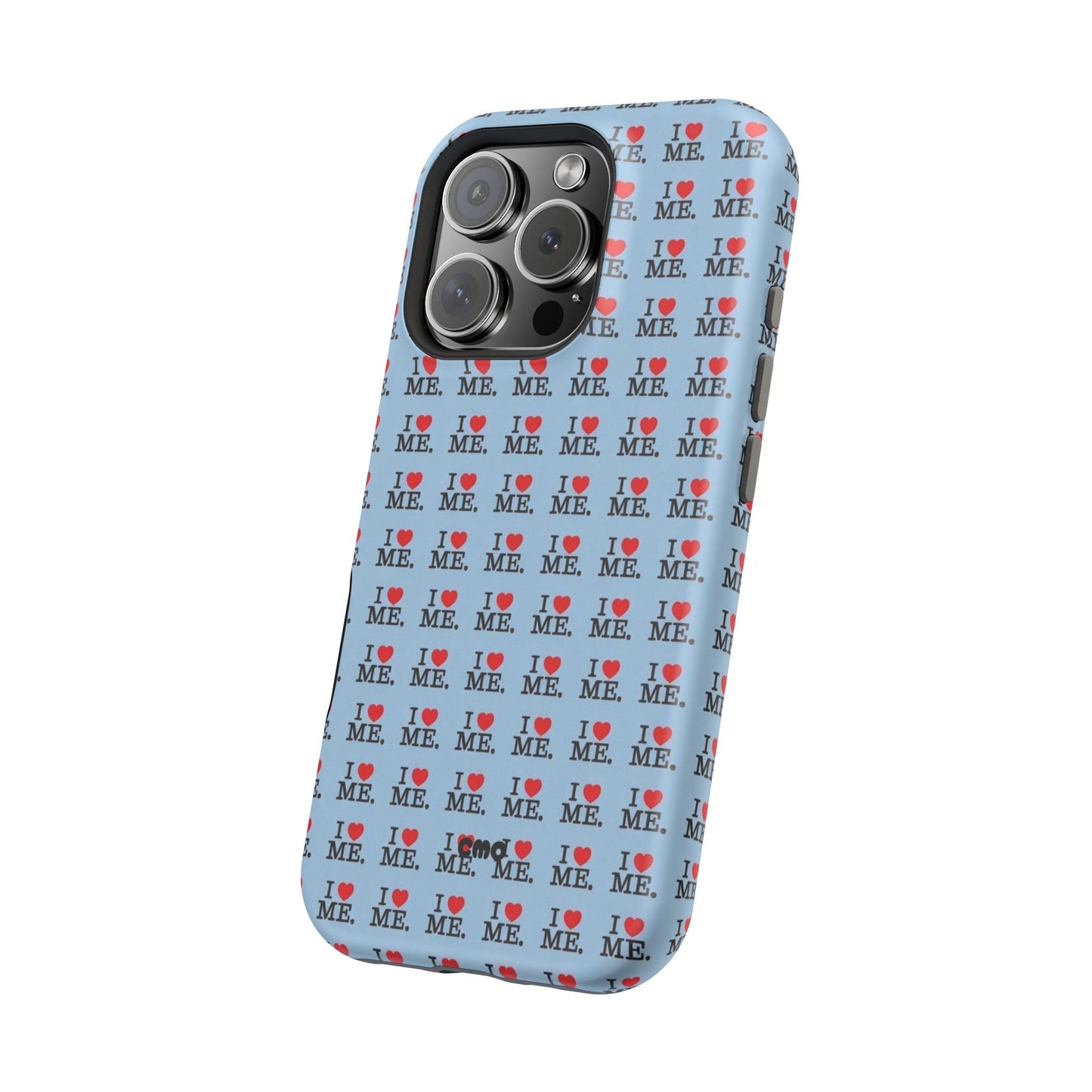 Magnetic Impact-Resistant Phone Case — "I love ME" Pattern