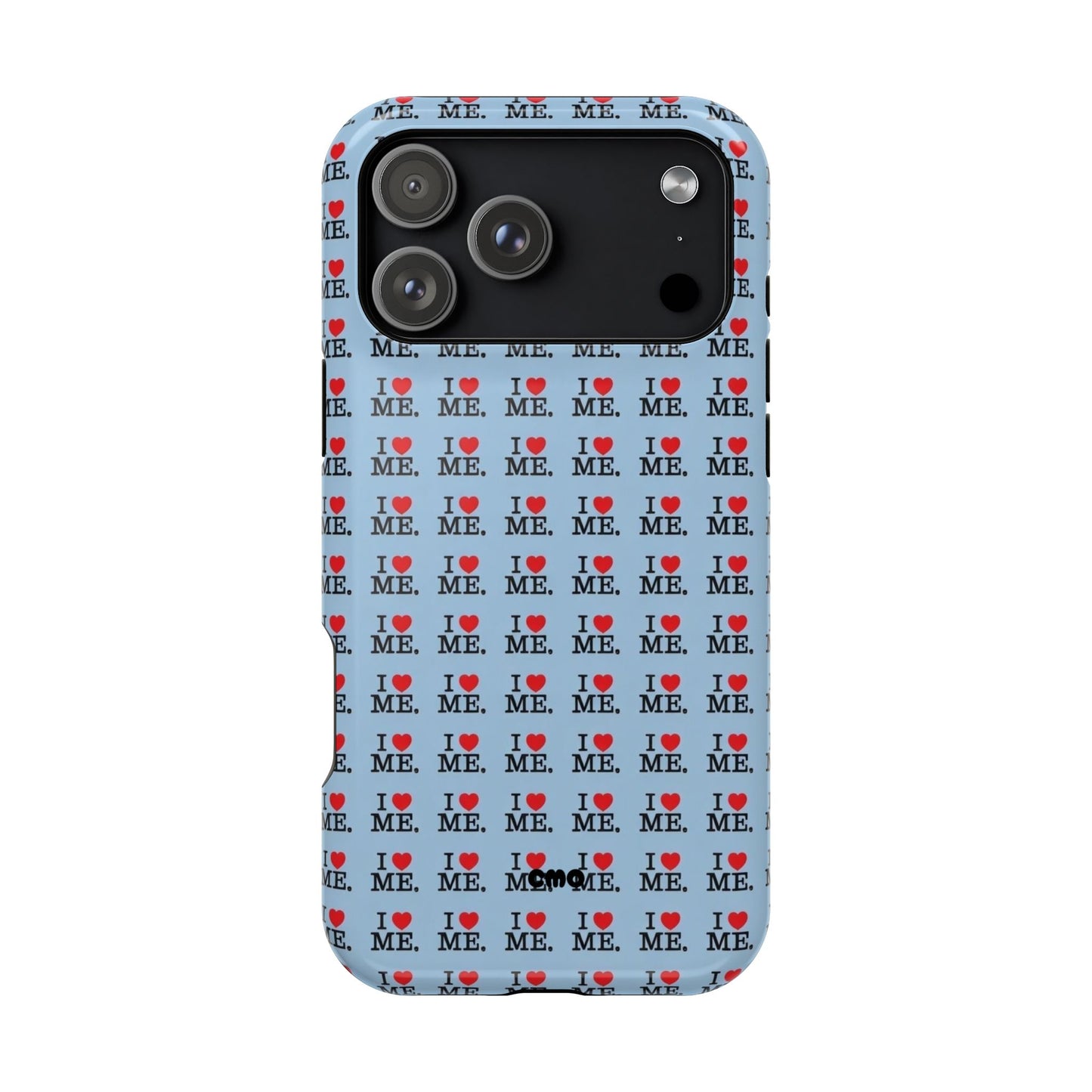 Magnetic Impact-Resistant Phone Case — "I love ME" Pattern