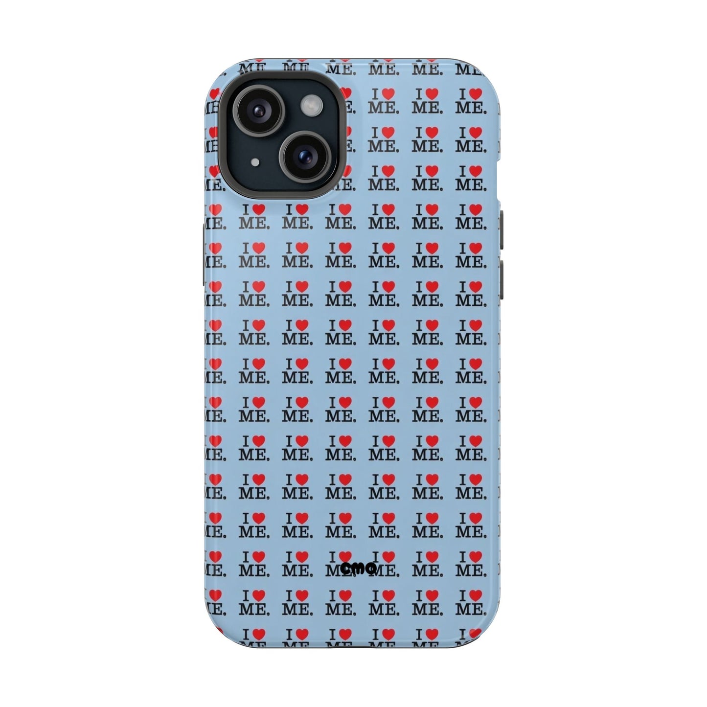 Magnetic Impact-Resistant Phone Case — "I love ME" Pattern
