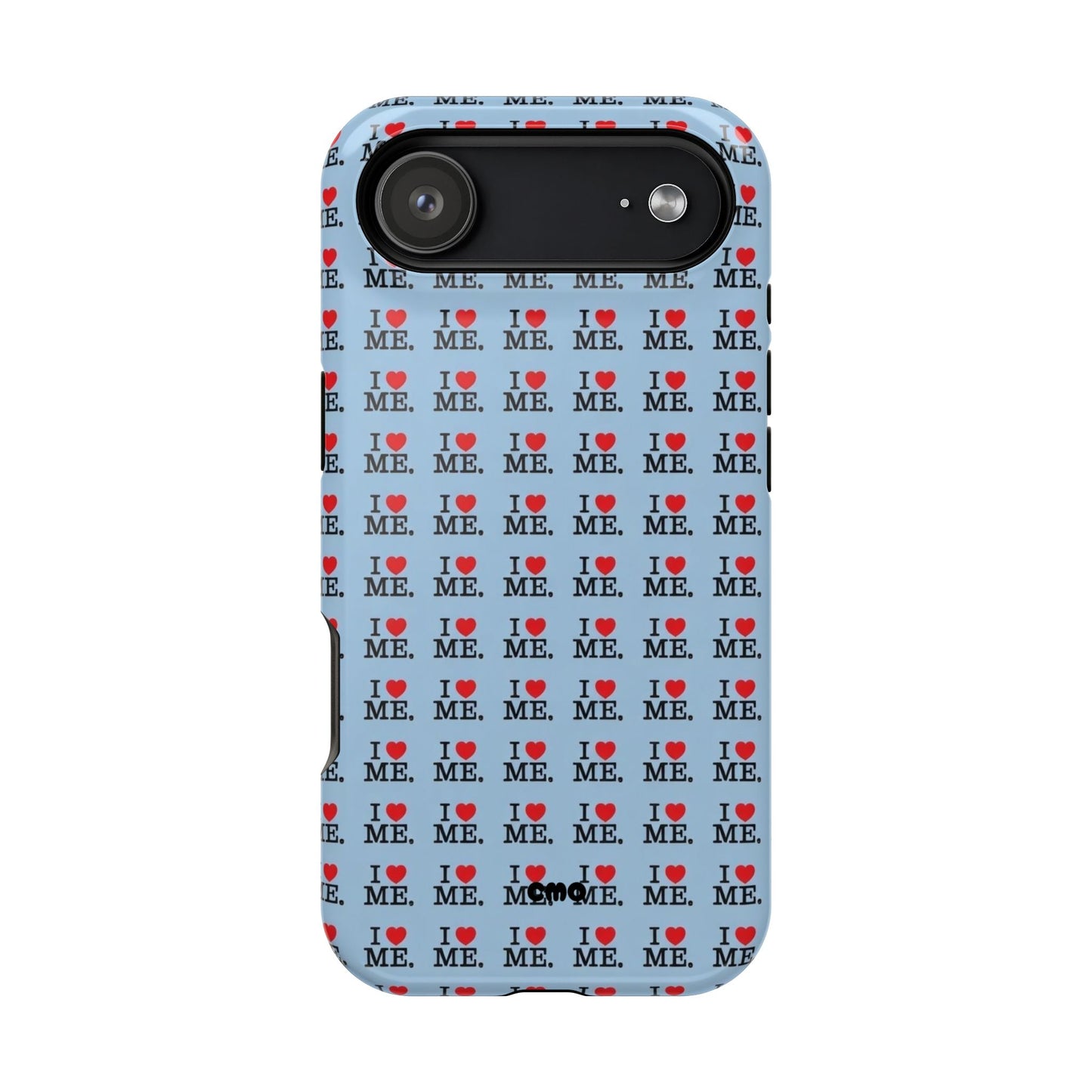 Magnetic Impact-Resistant Phone Case — "I love ME" Pattern