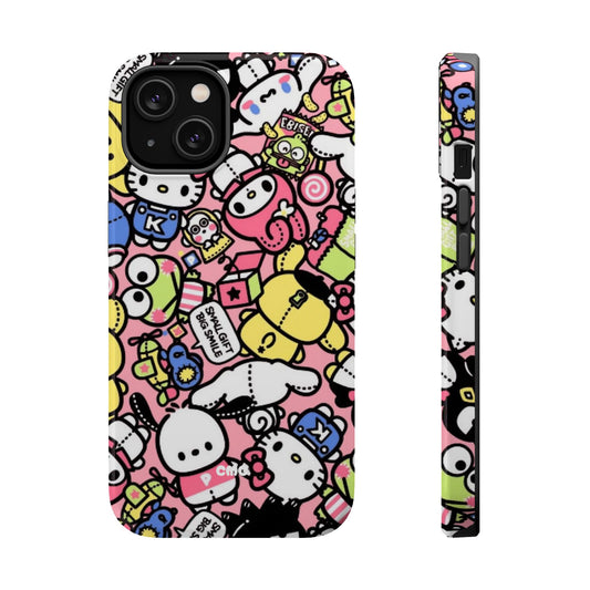 Cute Kawaii Character Magnetic Impact-Resistant Phone Case