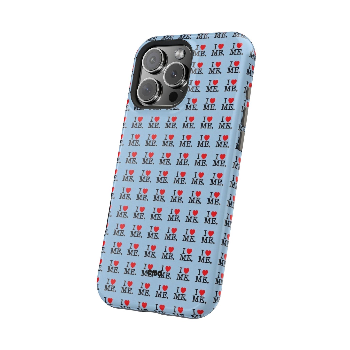 Magnetic Impact-Resistant Phone Case — "I love ME" Pattern