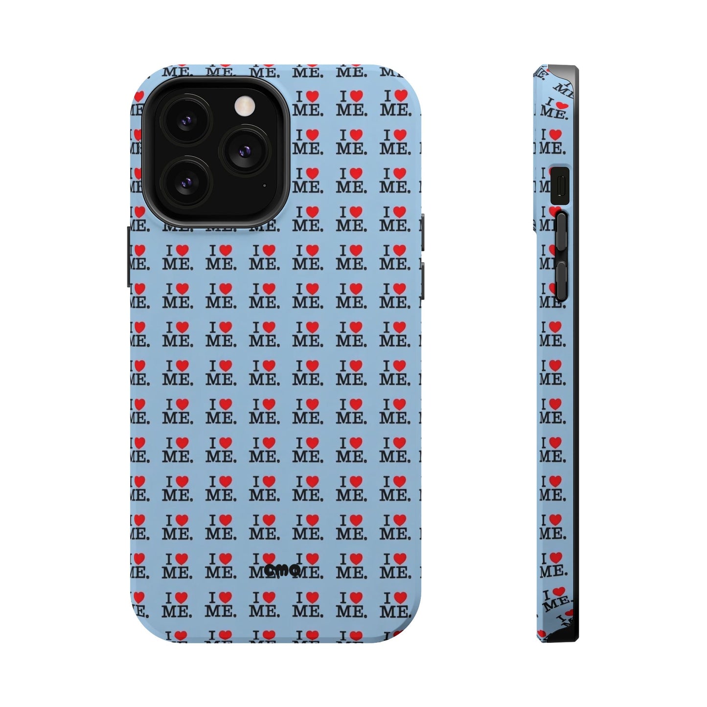 Magnetic Impact-Resistant Phone Case — "I love ME" Pattern