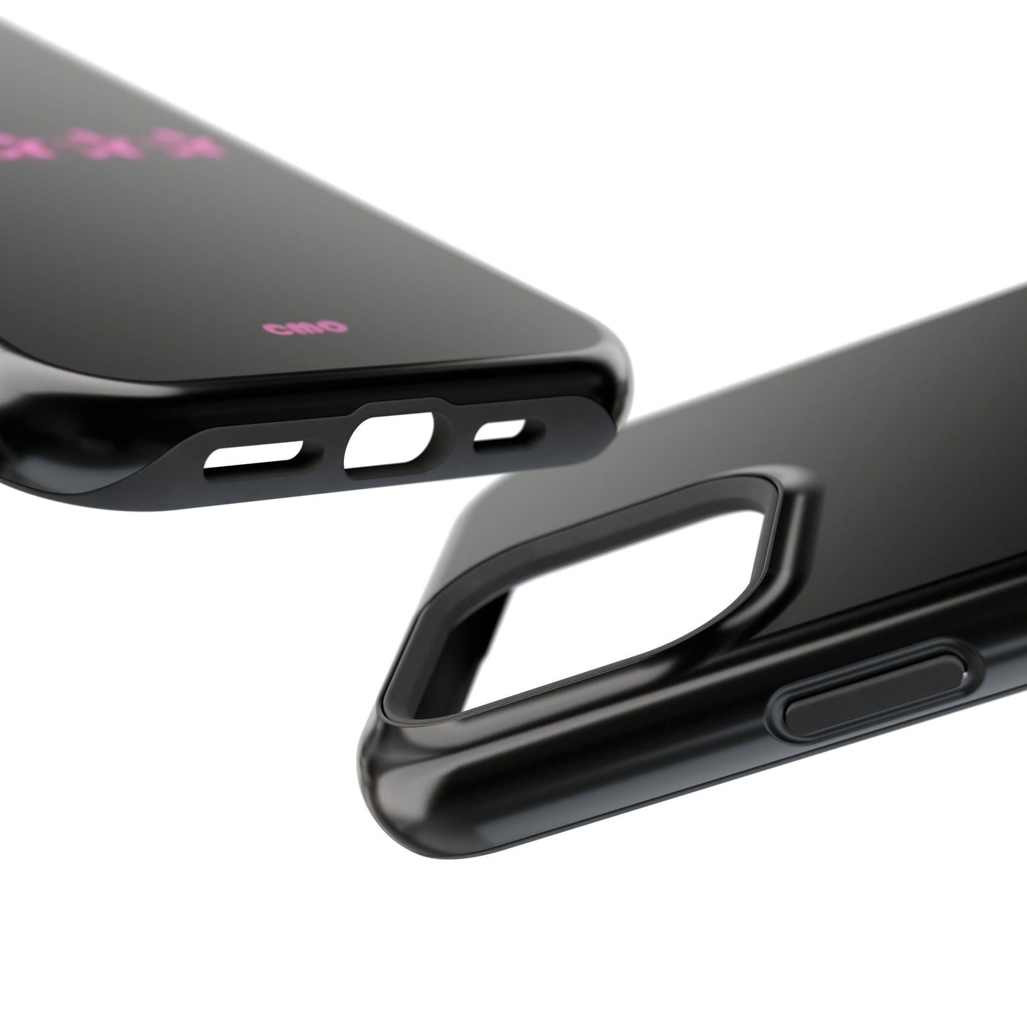 5 Stat ⭐️ Phone Case — Pink Neon Stars Magnetic Impact-Resistant Case