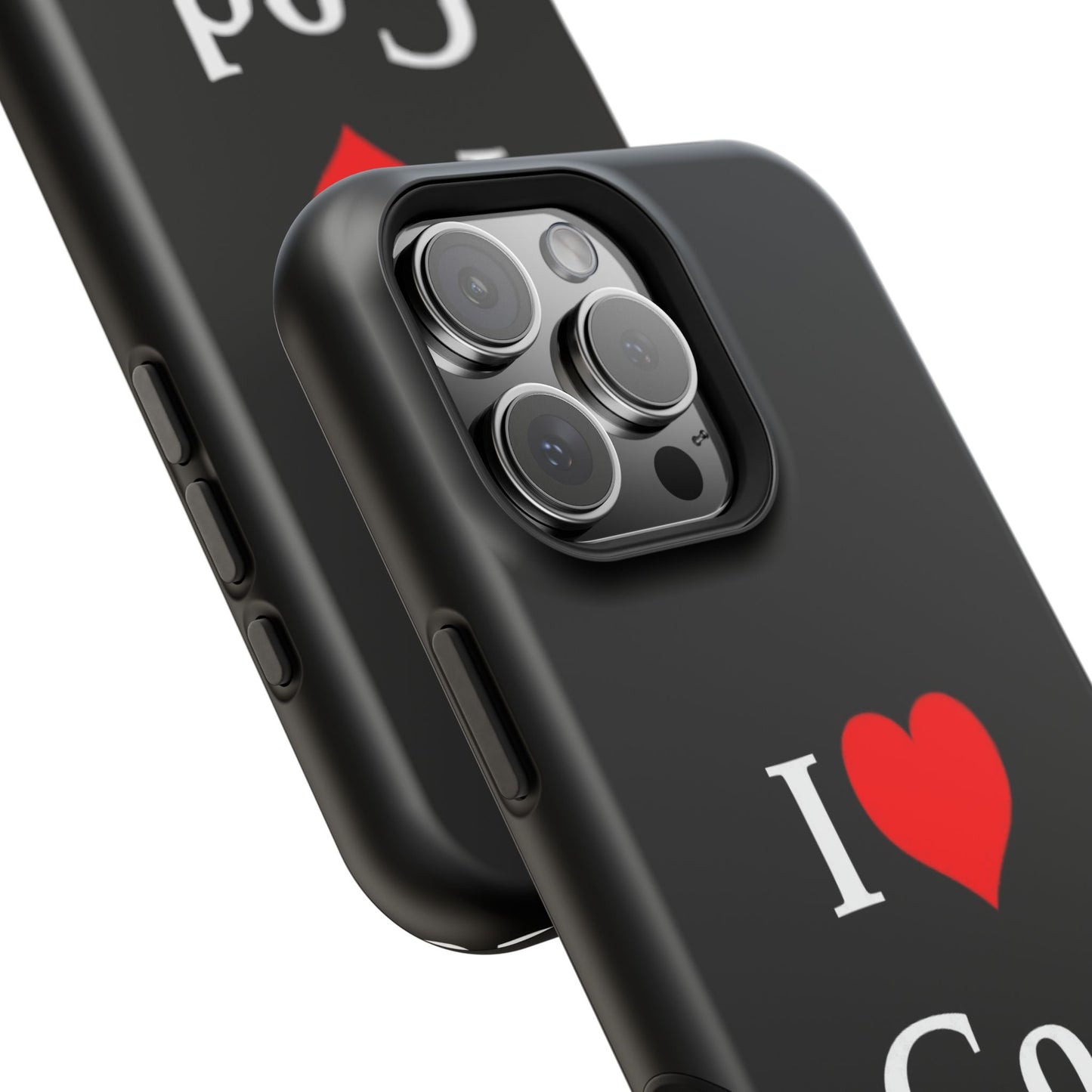 I love God Phone Case — Magnetic Impact-Resistant Religious iPhone Cover
