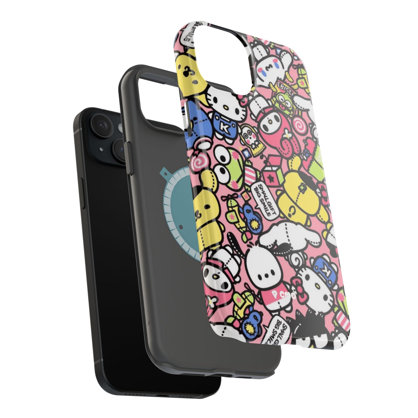 Cute Kawaii Character Magnetic Impact-Resistant Phone Case