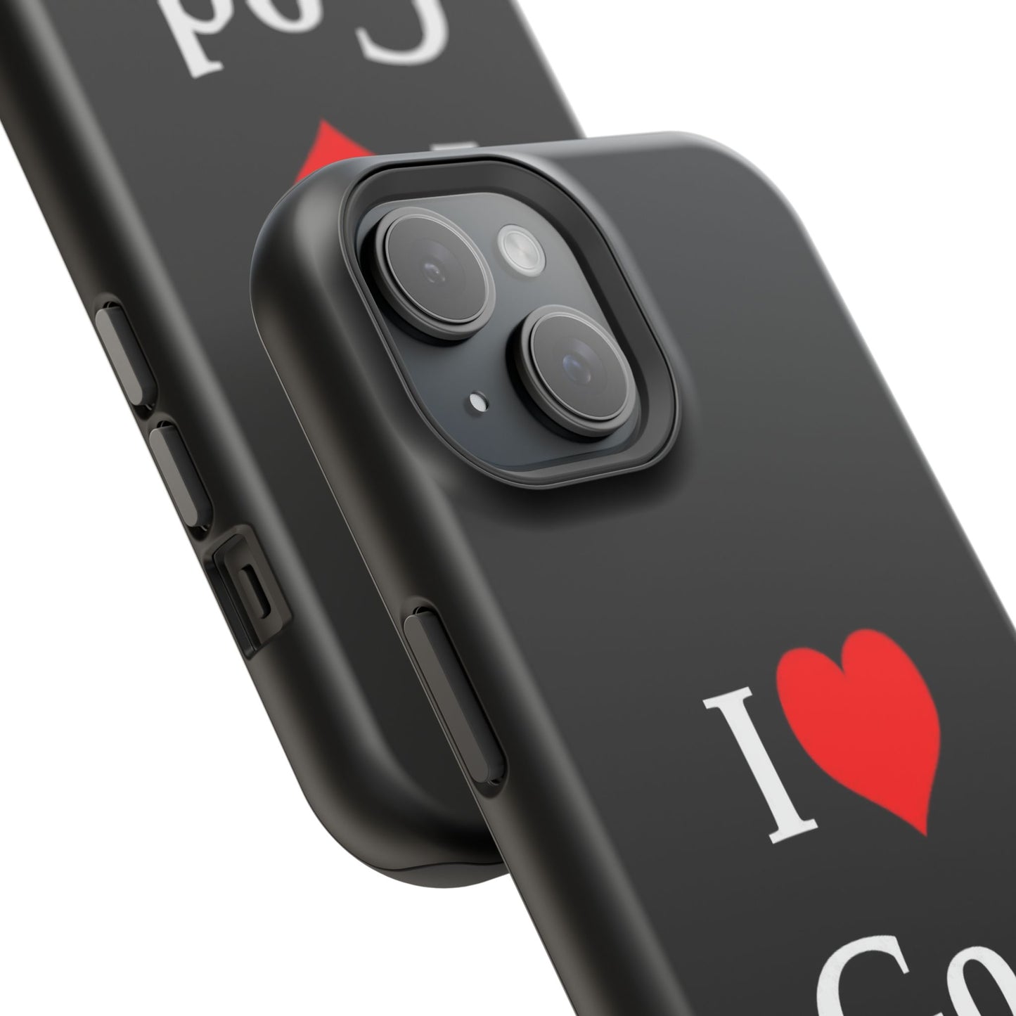 I love God Phone Case — Magnetic Impact-Resistant Religious iPhone Cover