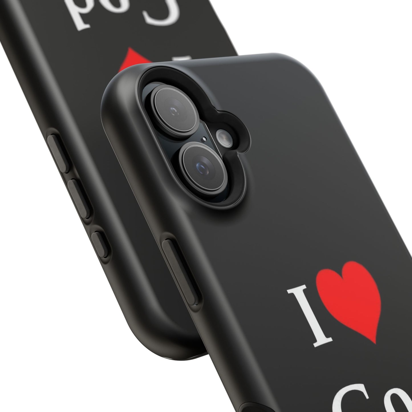 I love God Phone Case — Magnetic Impact-Resistant Religious iPhone Cover