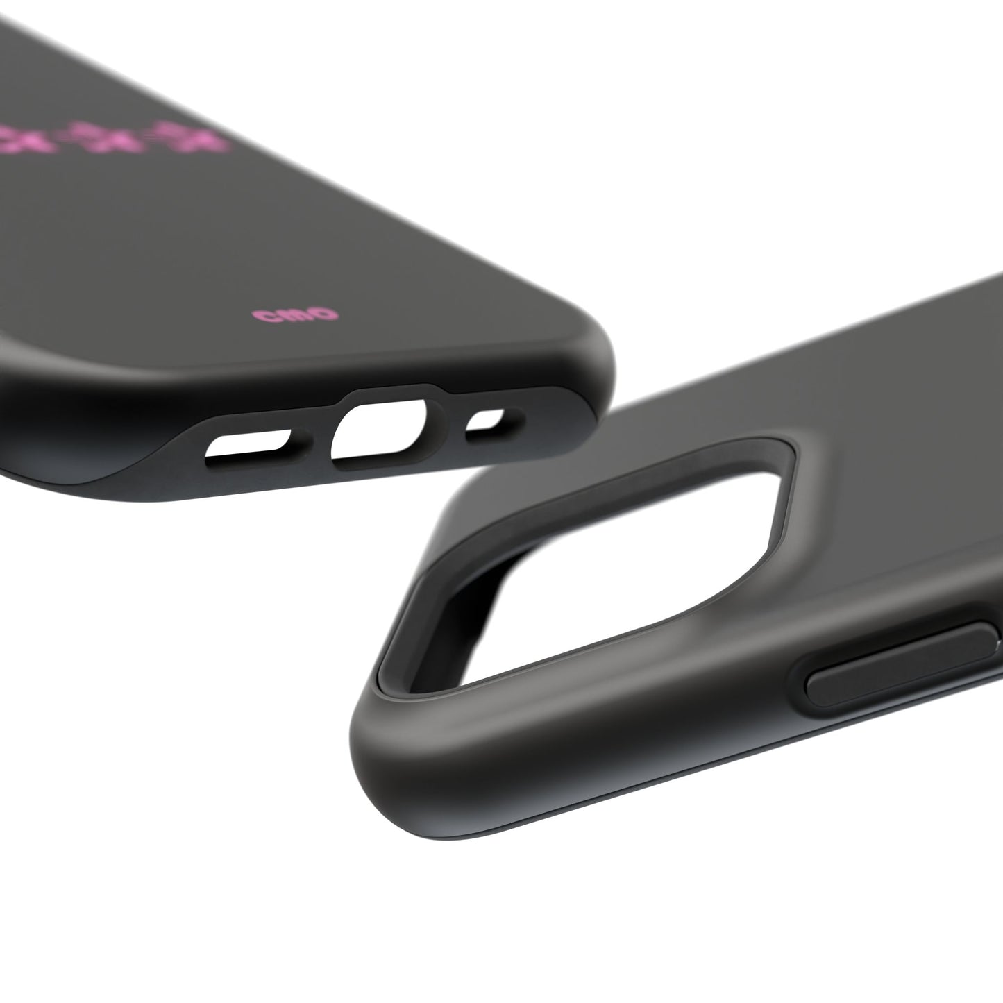 5 Stat ⭐️ Phone Case — Pink Neon Stars Magnetic Impact-Resistant Case