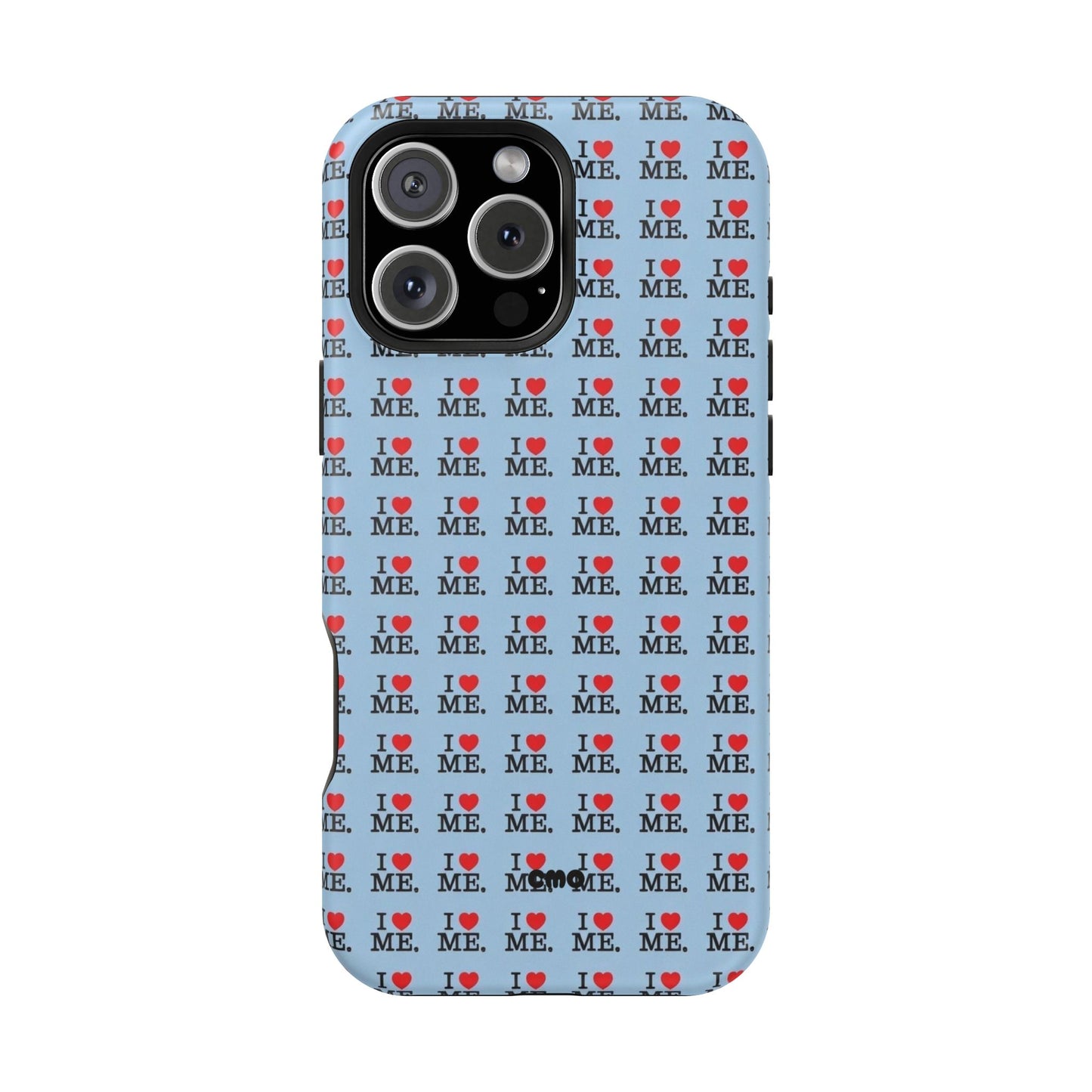 Magnetic Impact-Resistant Phone Case — "I love ME" Pattern
